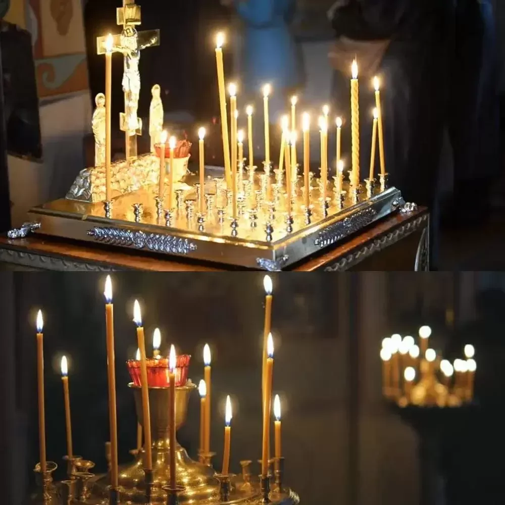 נרות דבשת טבעיים לחגיגות ואירועים - תמונה 4