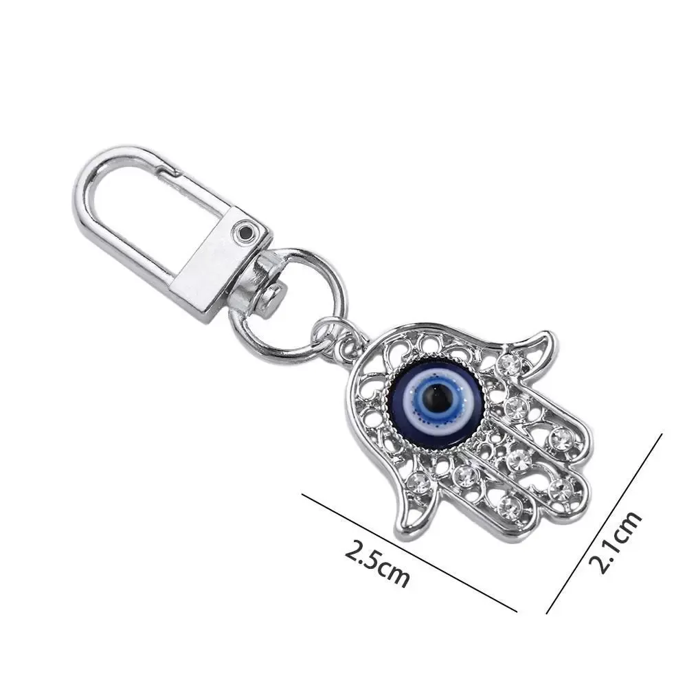 מפתח מגן אevil eye בעיצוב קרטוני