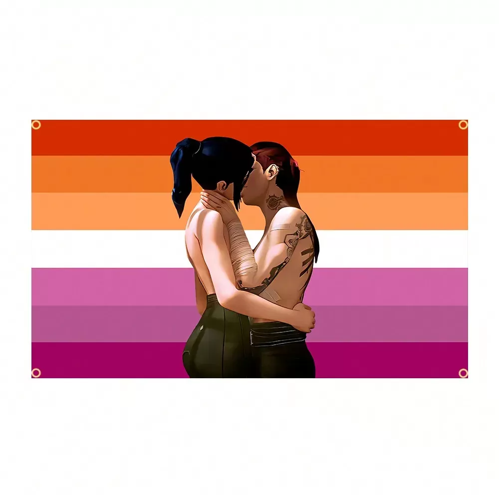 דגל טאפסטרי צבעוני של קייטלין - קישוט ייחודי - תמונה 2