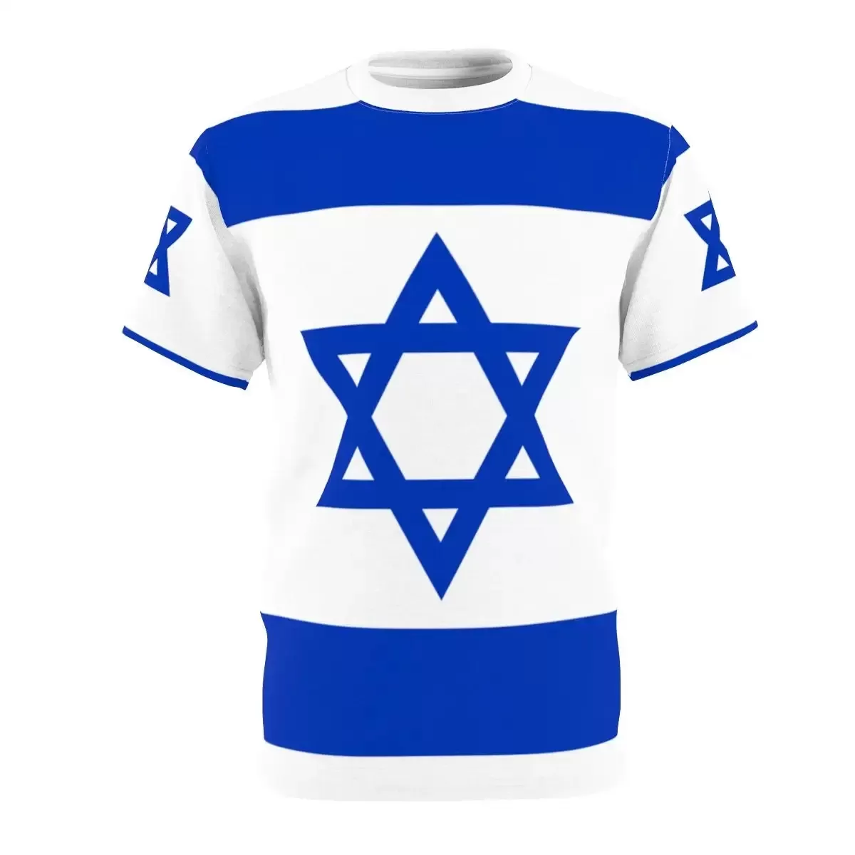 חולצת טי 3D עם סמל ישראלי לגברים - תמונה 2
